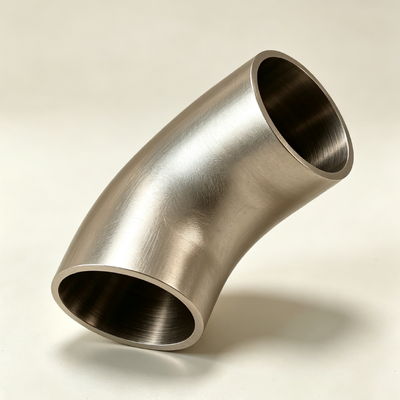 70/30 de encaixes de tubulação ASME B16.9 da soldadura de extremidade do cotovelo do níquel do cobre para o mar a pouca distância do mar
