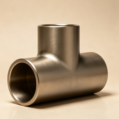 DN20 CuNi C70600 Equal Tee Threaded Anti-Corrosion Pipe Connector Fitting
